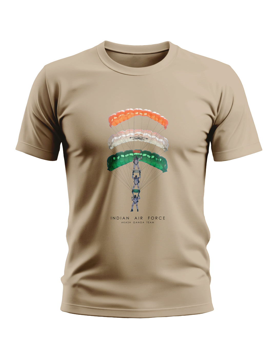 Indian Airforce Ganga Team Soft Cotton T-shirt