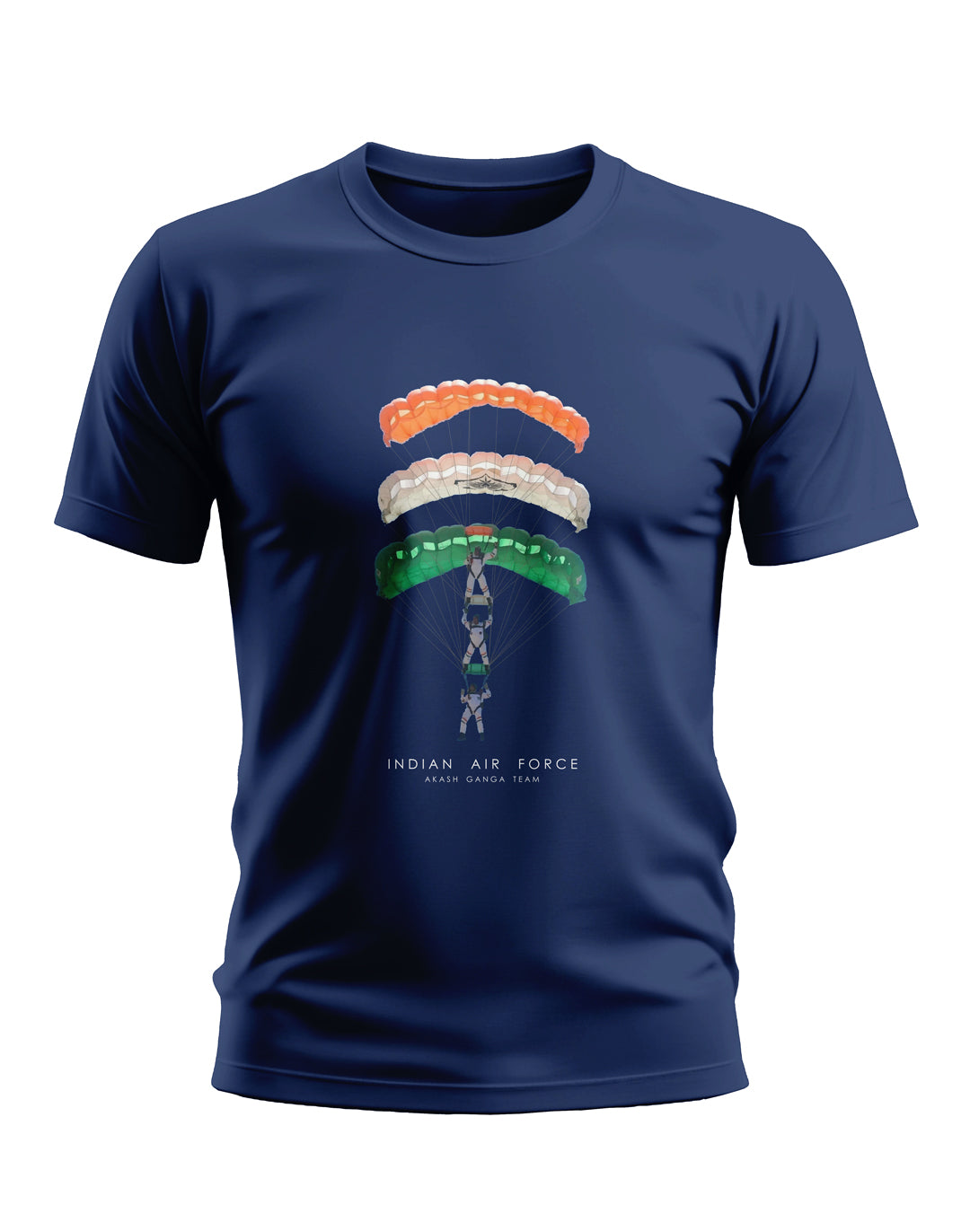 Indian Airforce Ganga Team Soft Cotton T-shirt