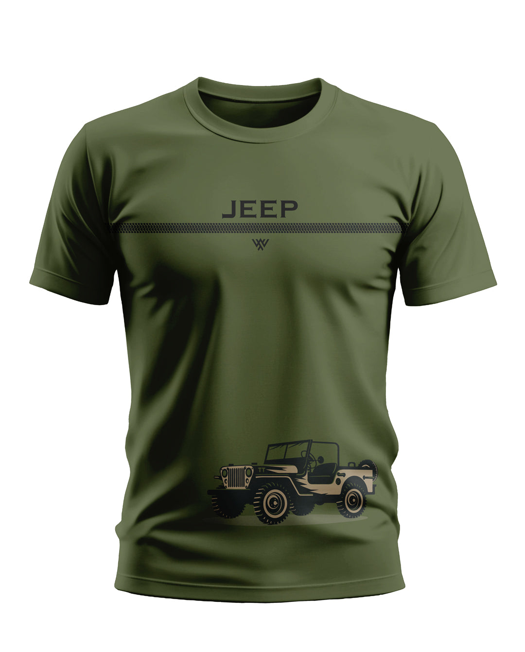 Jeep Style Soft Cotton T-shirt