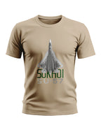 Sukhoi SU-57 Aircraft Soft Cotton T-shirt
