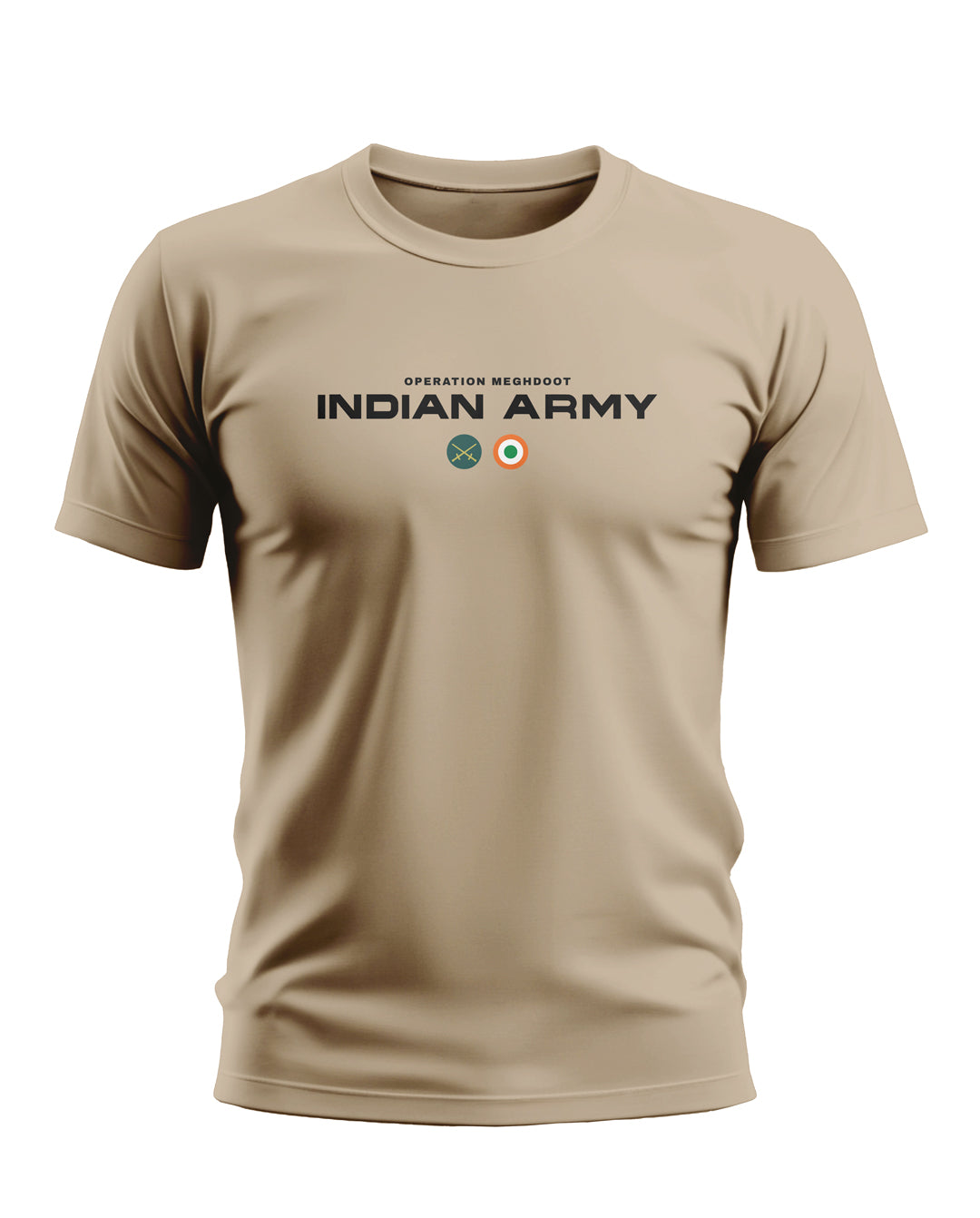 Meghdoot Indian Army Style Soft Cotton T-shirt