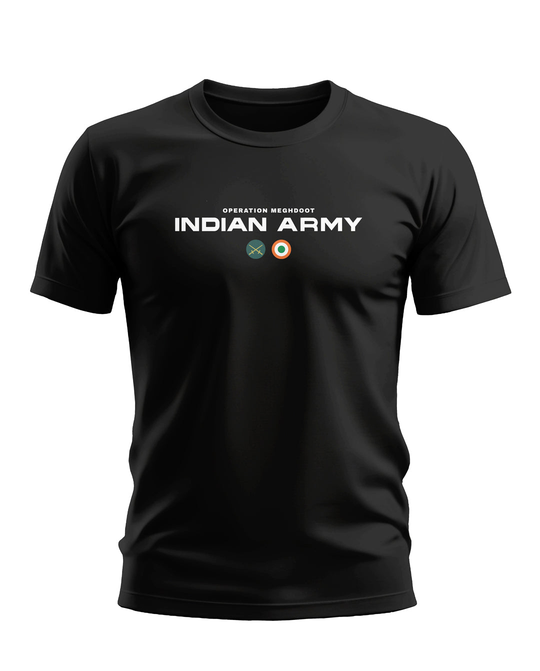 Meghdoot Indian Army Style Soft Cotton T-shirt