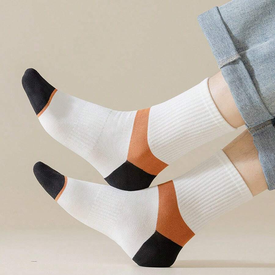 5-Pair Sweat Absorbing Sports Comfortable Socks Combo