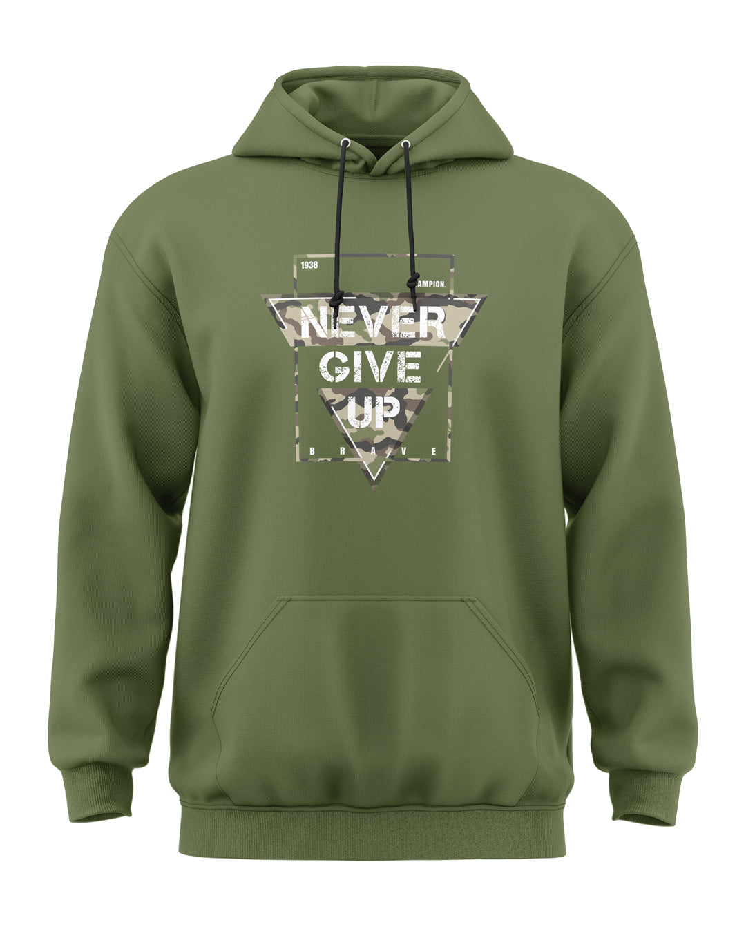 Never Give Up Classic Hoodie