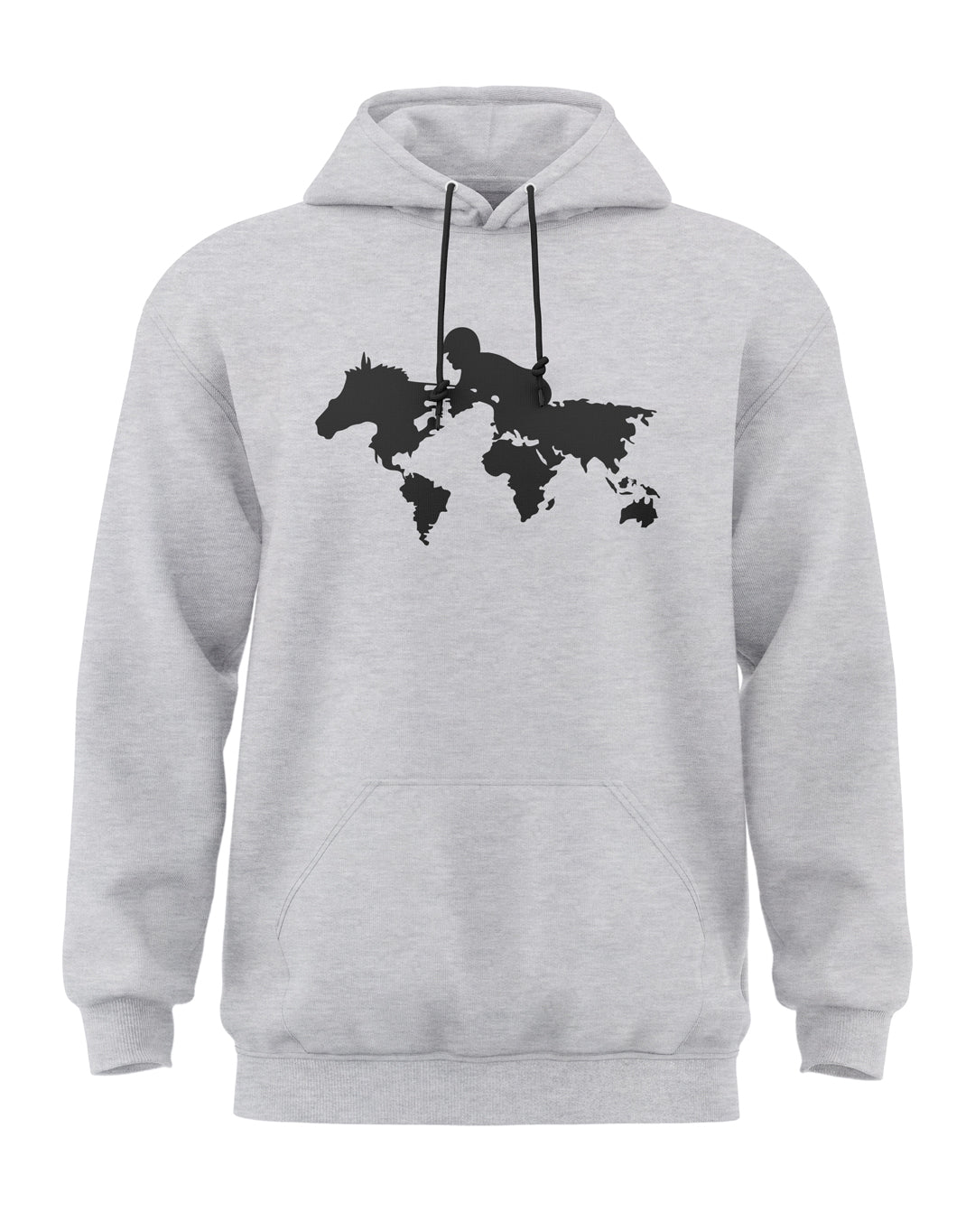 World Map Hourse Style Classic Hoodie