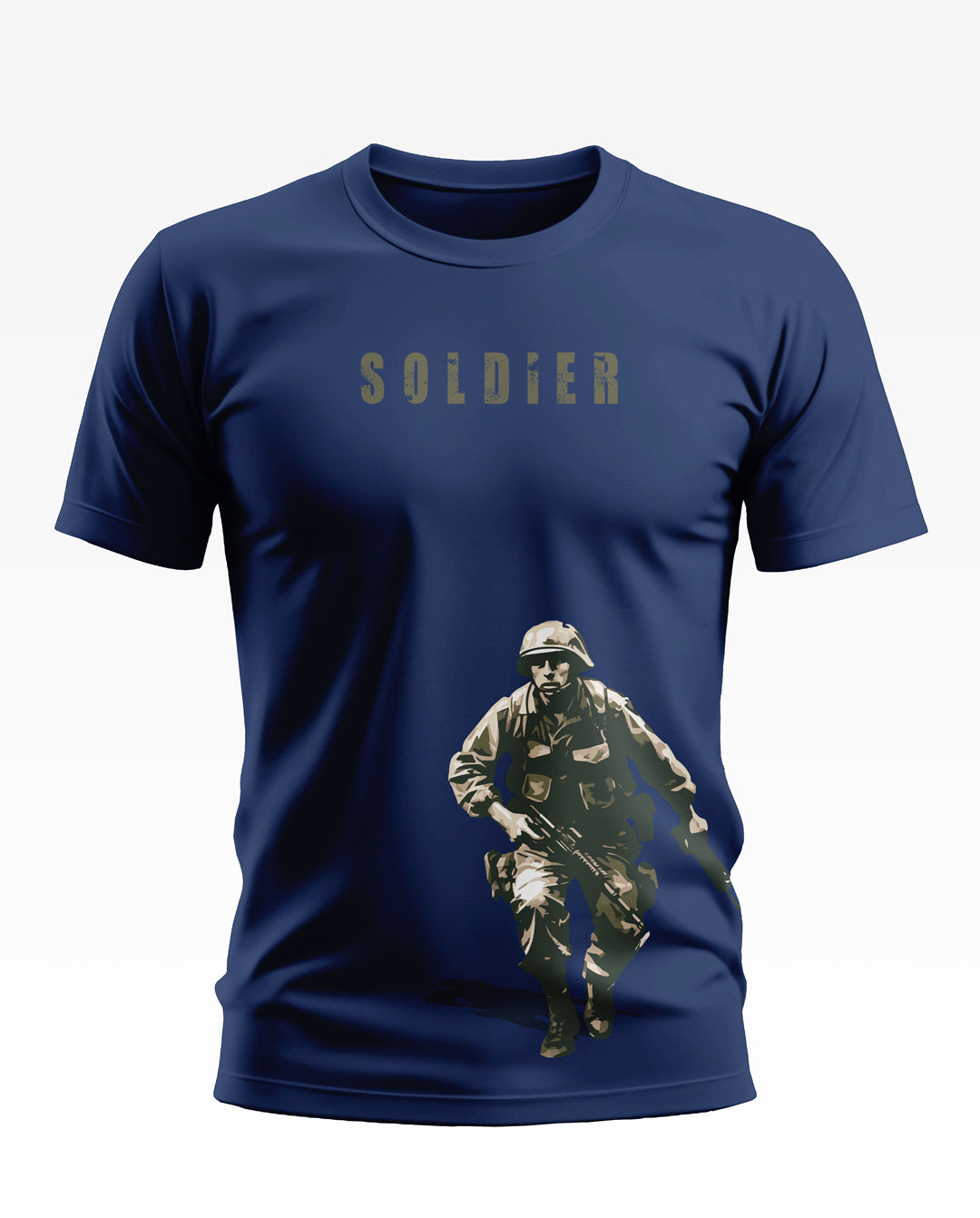 Soldier Pattern Soft Cotton T-shirt