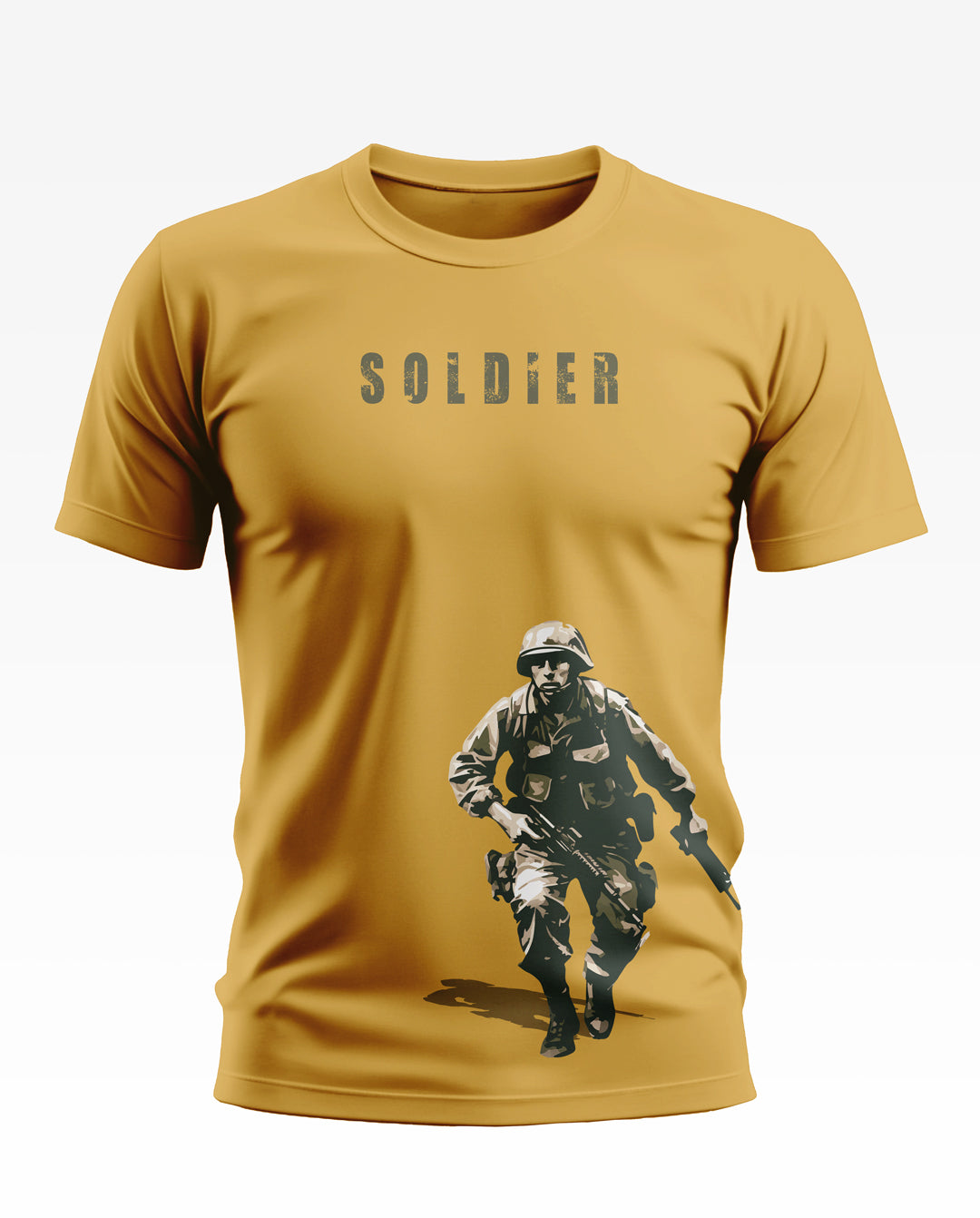 Soldier Pattern Soft Cotton T-shirt