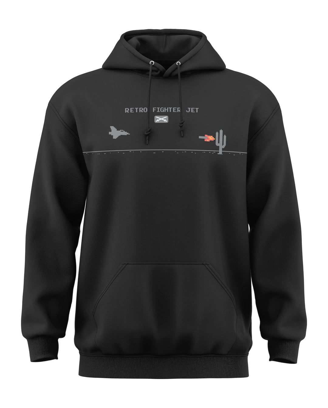 Retro Fighter Jet Classic Hoodie