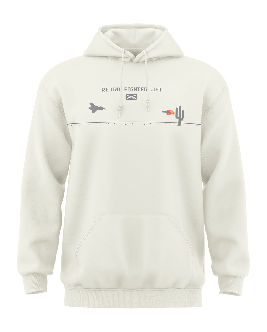 Retro Fighter Jet Classic Hoodie