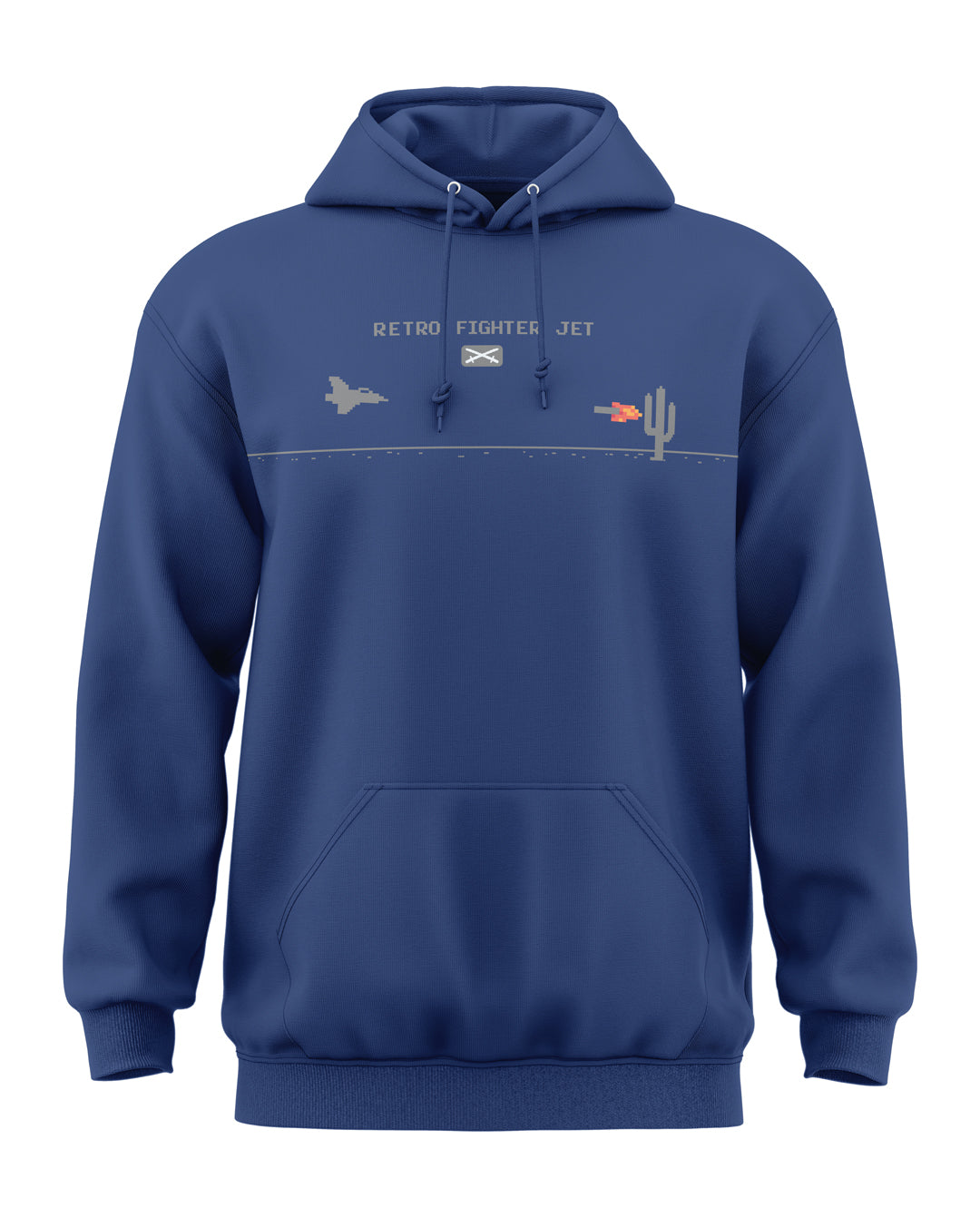 Retro Fighter Jet Classic Hoodie
