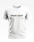 White men's t-shirt with 'AIRFORCE Touch The Sky With Glory' graphic on front