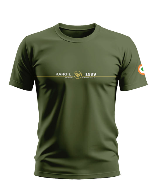 Kargil Highst Battlefield Soft Cotton T-shirt