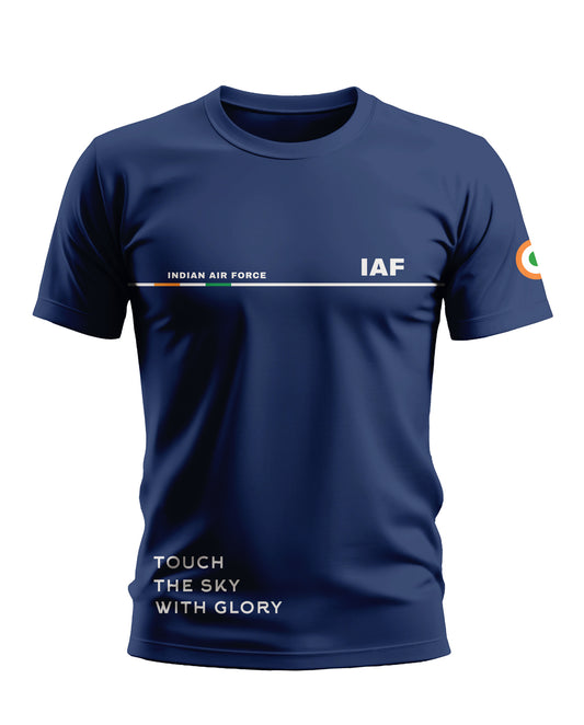 IAF Touch The Sky Style Soft Cotton T-shirt