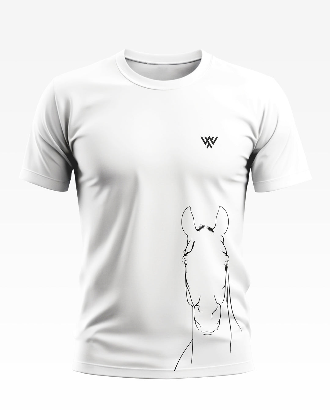 Designer Horse Soft Cotton T-shirt