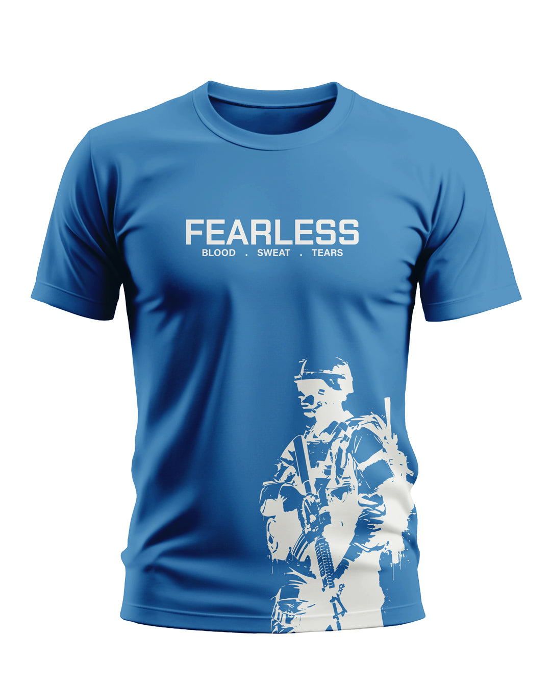 Fearless Soldier Soft Cotton T-shirt