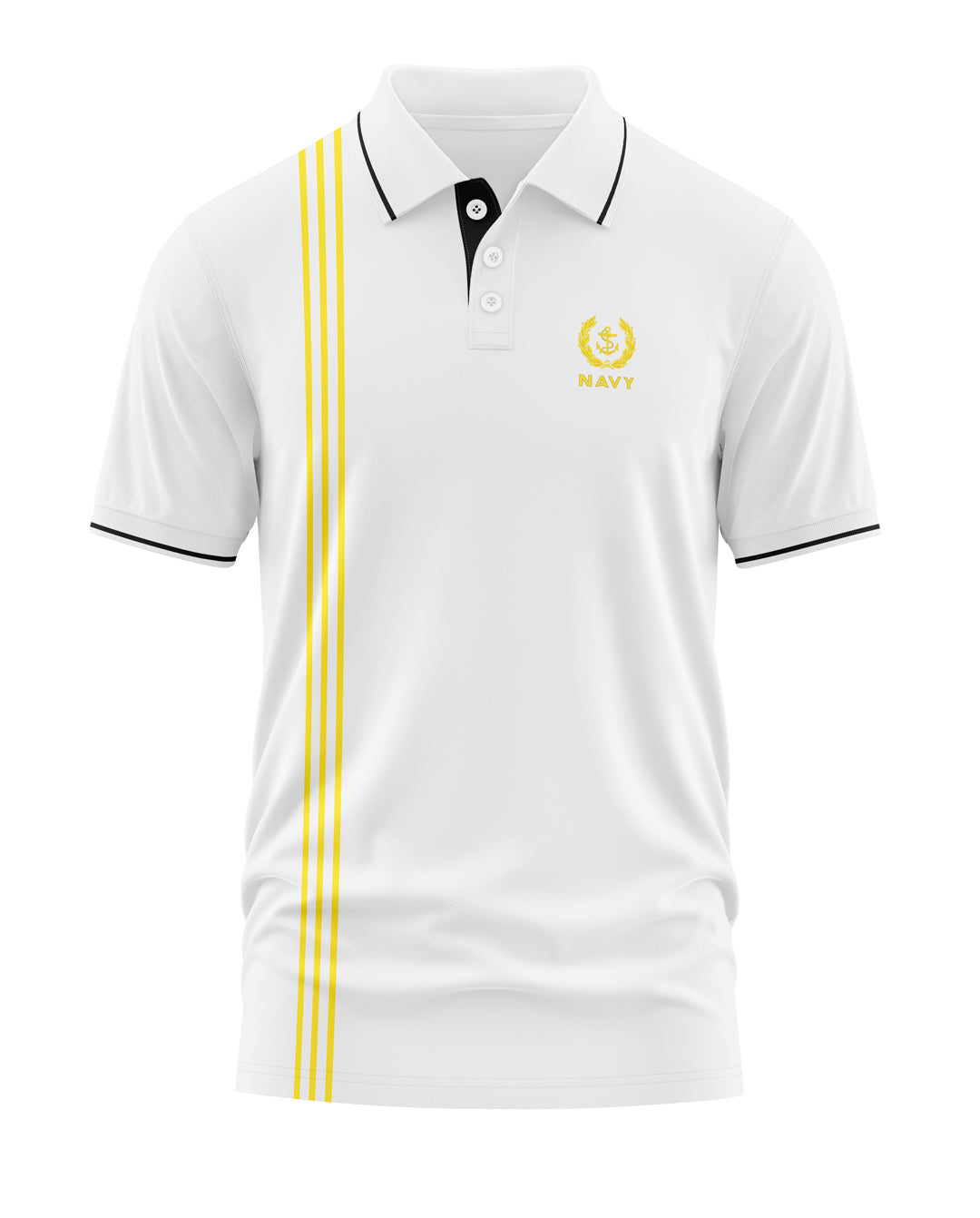 Navy Golden Patton Polo Collar T-Shirt