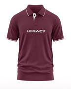 Legecy Cotton Polo Collar T-Shirt