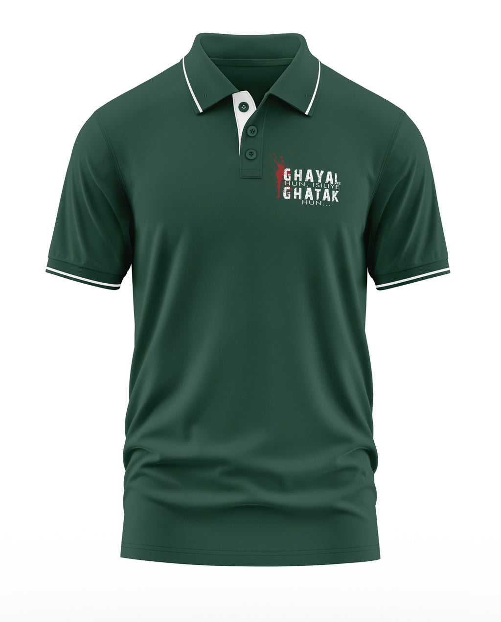 Ghayal Polo Collar T-Shirt