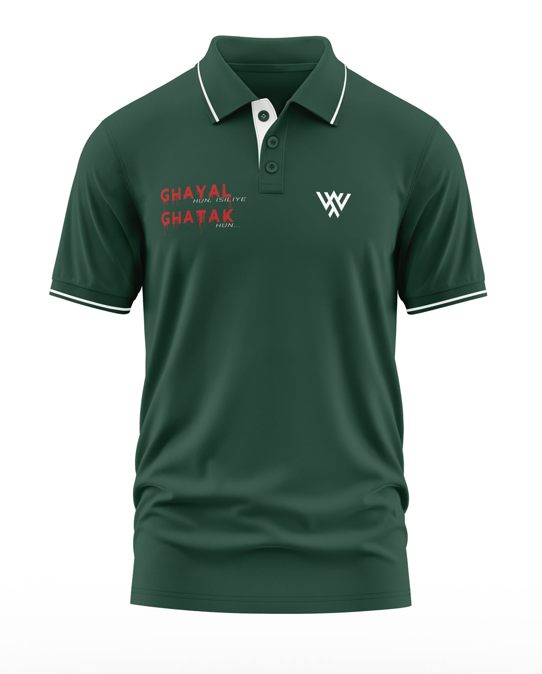 Ghayal Ghatak LK Polo Collar T-Shirt – Warriorworld