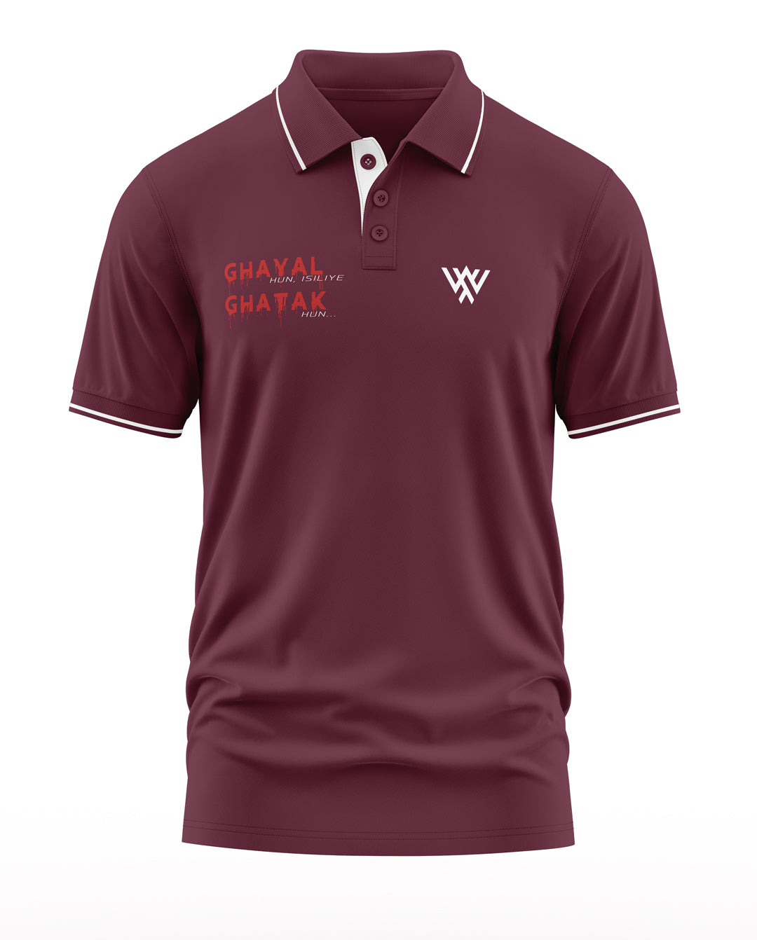 Ghayal Ghatak LK Polo Collar T-Shirt – Warriorworld