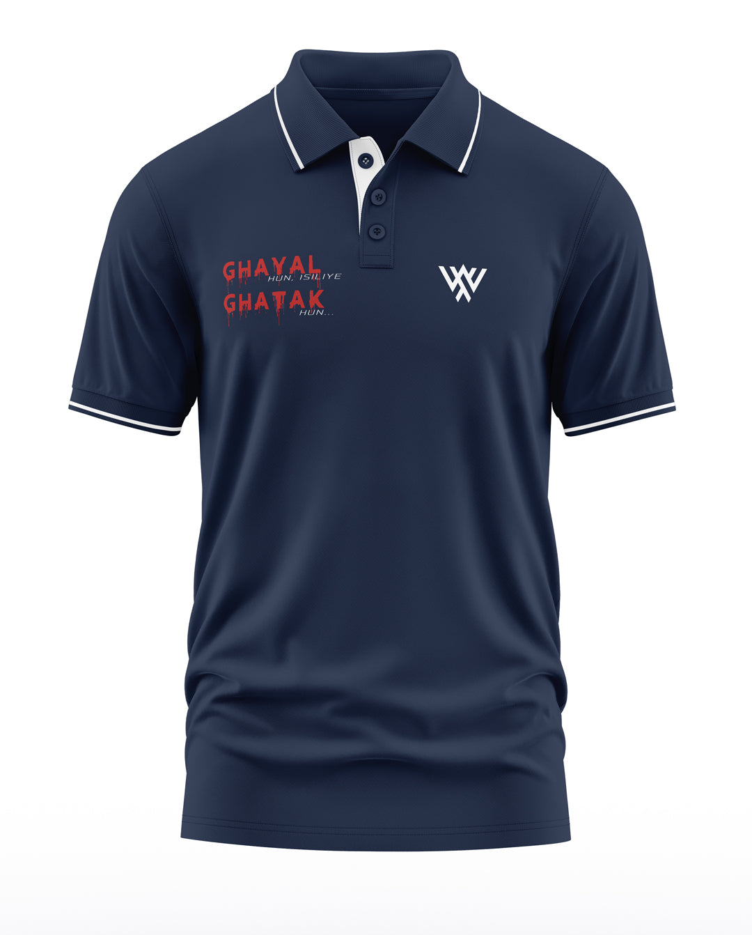 Ghayal Ghatak LK Polo Collar T-Shirt