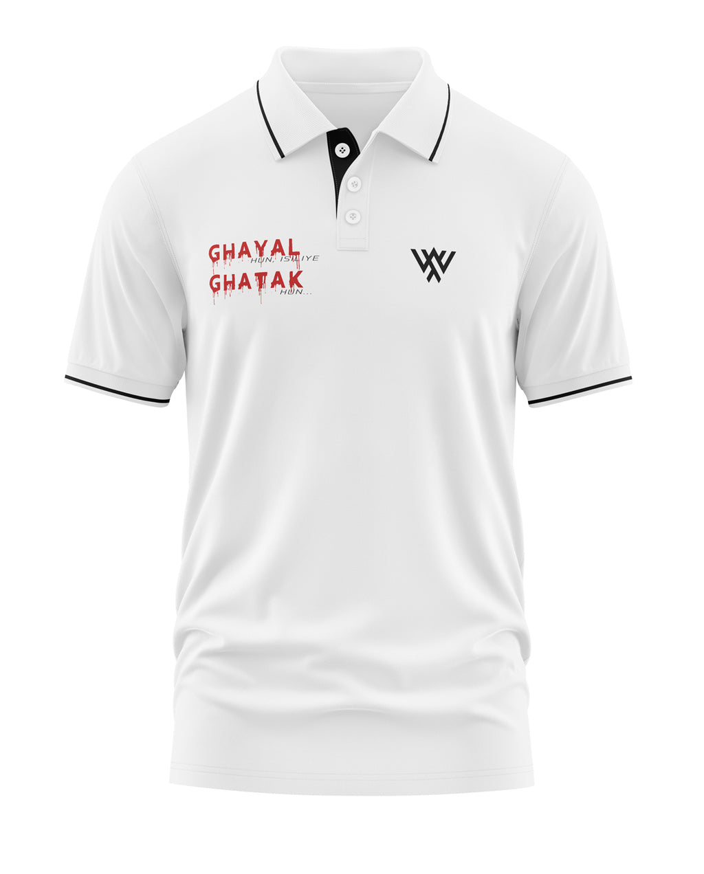 Ghayal Ghatak LK Polo Collar T-Shirt