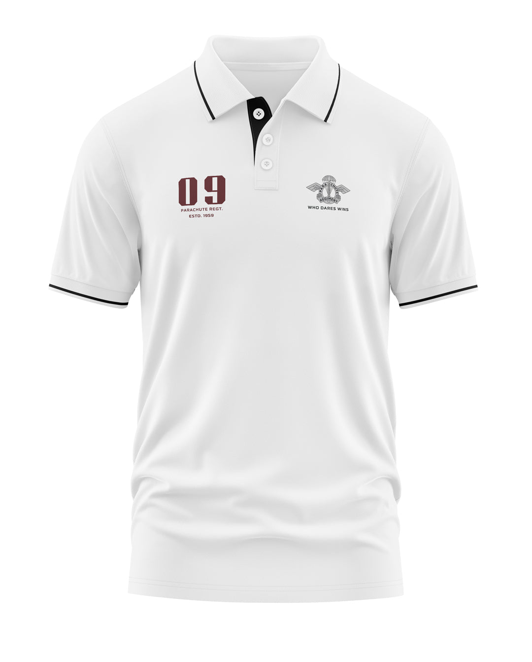 09 Parachute Regt. Polo Collar T-Shirt