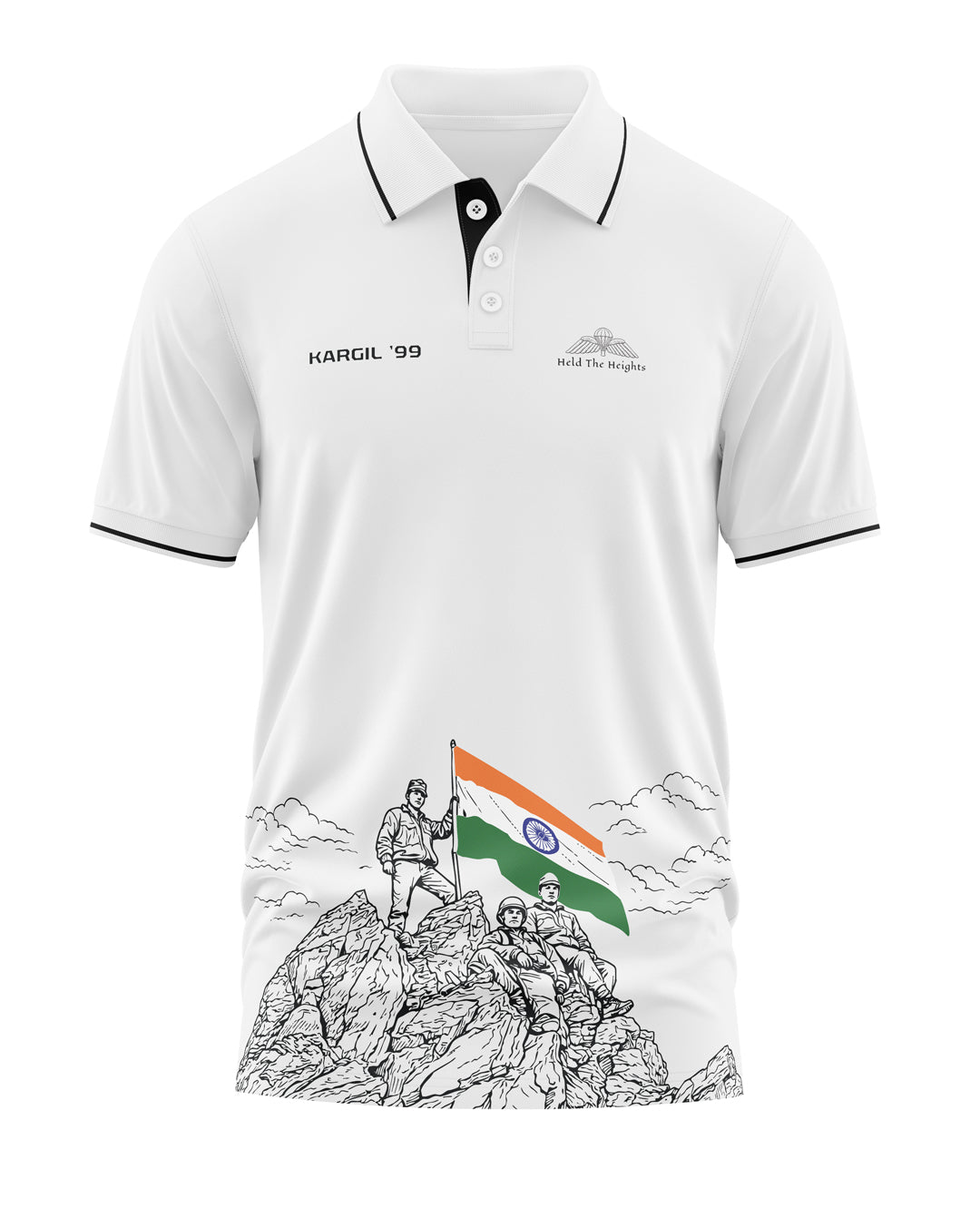 Kargil 99 Polo Collar T-Shirt