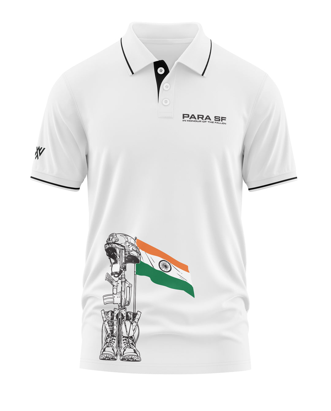 Para Honour Of The Fallen Polo Collar T-Shirt