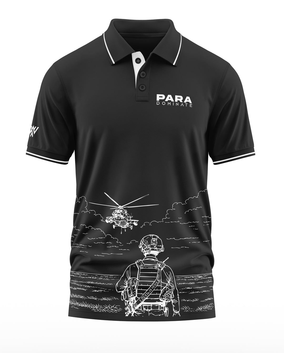 Para Dominate Polo Collar T-Shirt