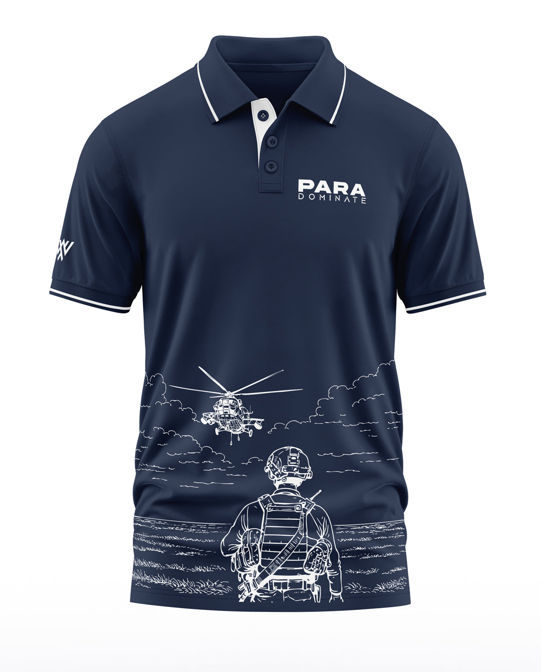 Para Dominate Polo Collar T-Shirt