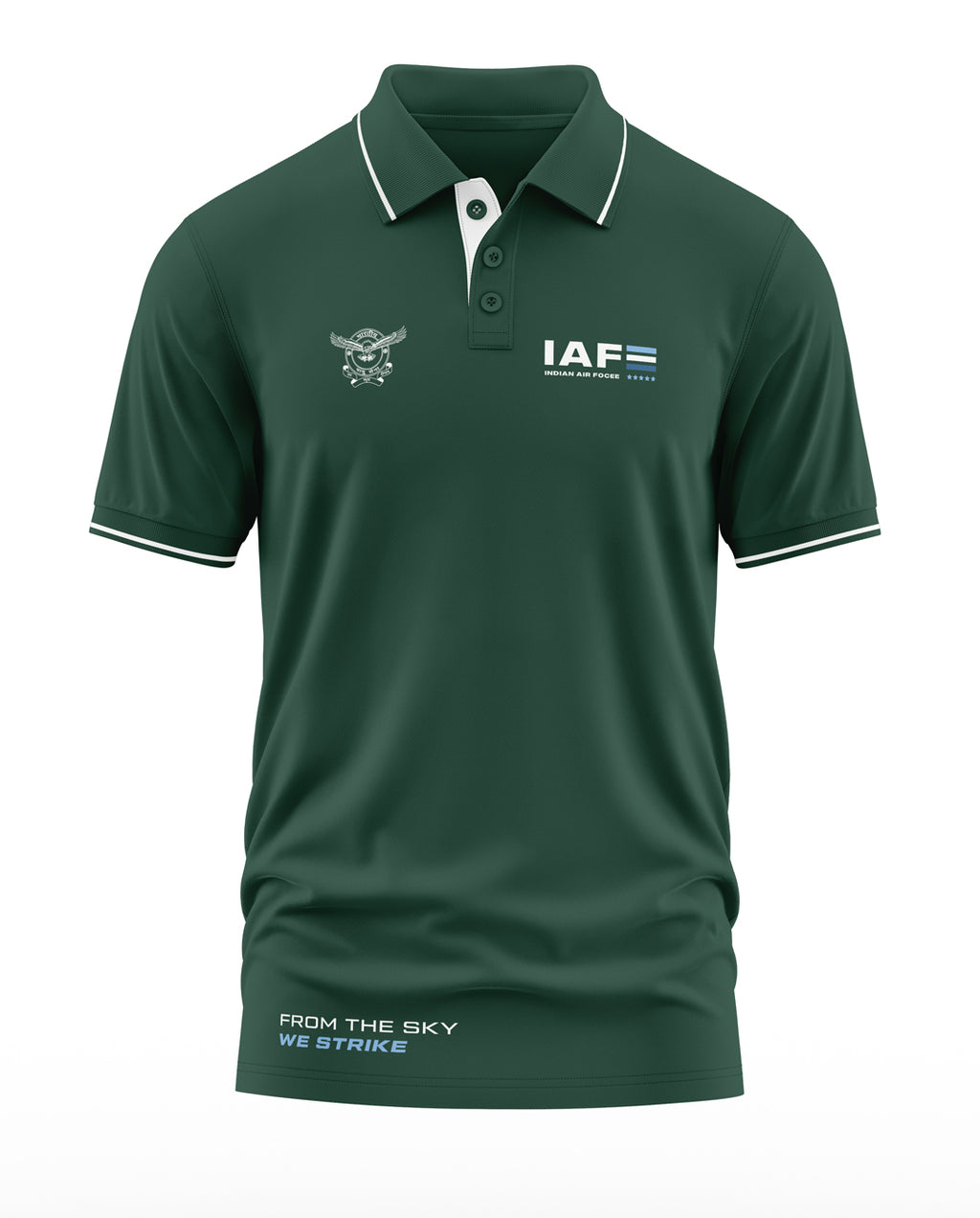 IAF From The Sky Polo Collar T-Shirt