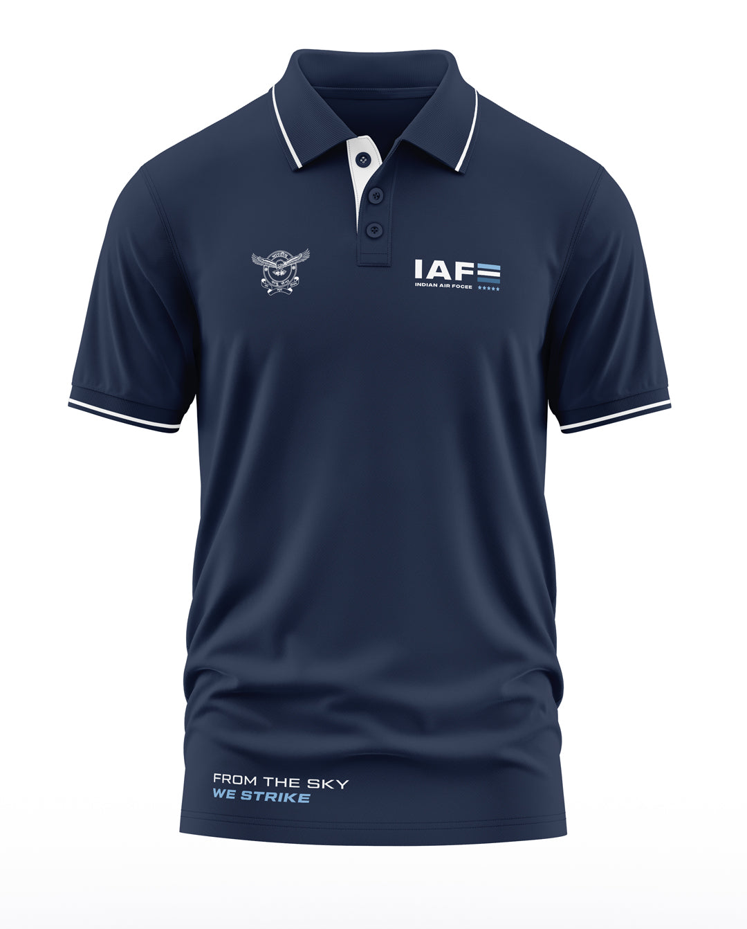 IAF From The Sky Polo Collar T-Shirt