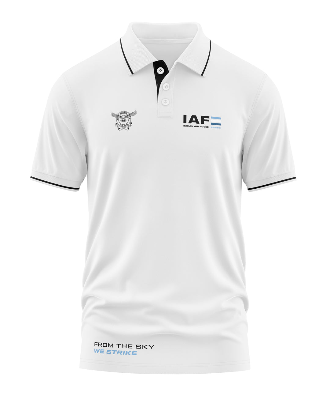 IAF From The Sky Polo Collar T-Shirt