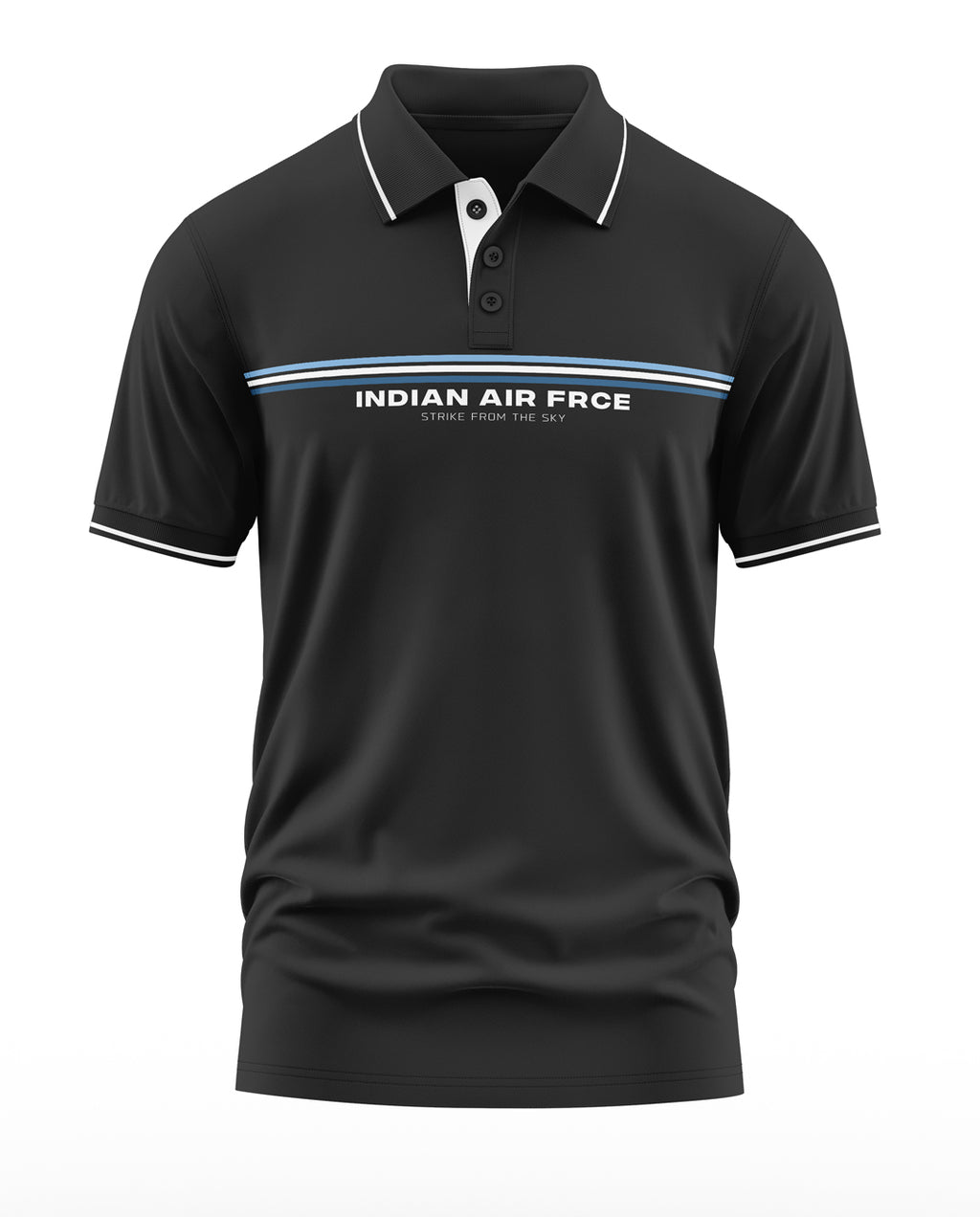 IAF Strike From The Sky Polo Collar T-Shirt