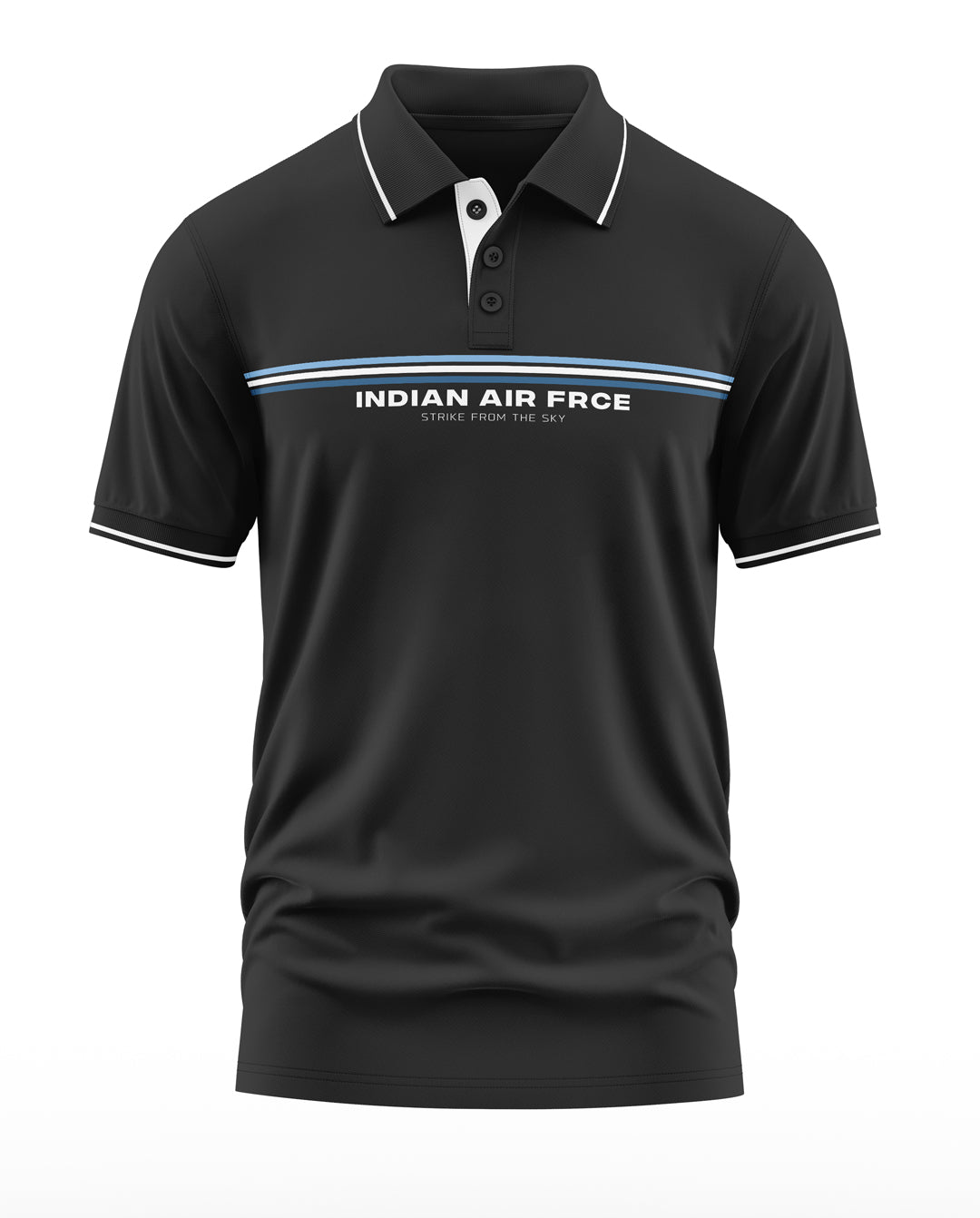 IAF Strike From The Sky Polo Collar T-Shirt