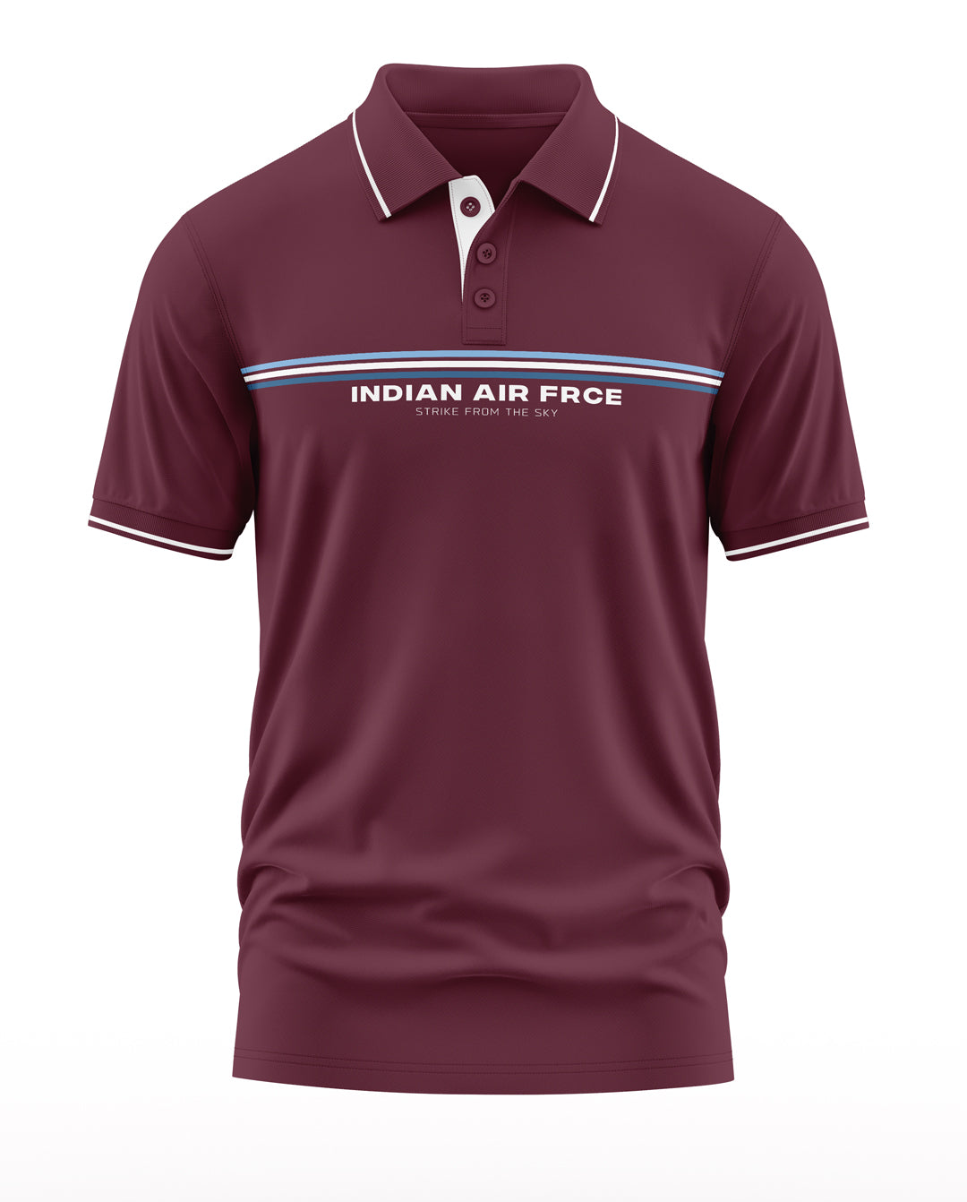IAF Strike From The Sky Polo Collar T-Shirt
