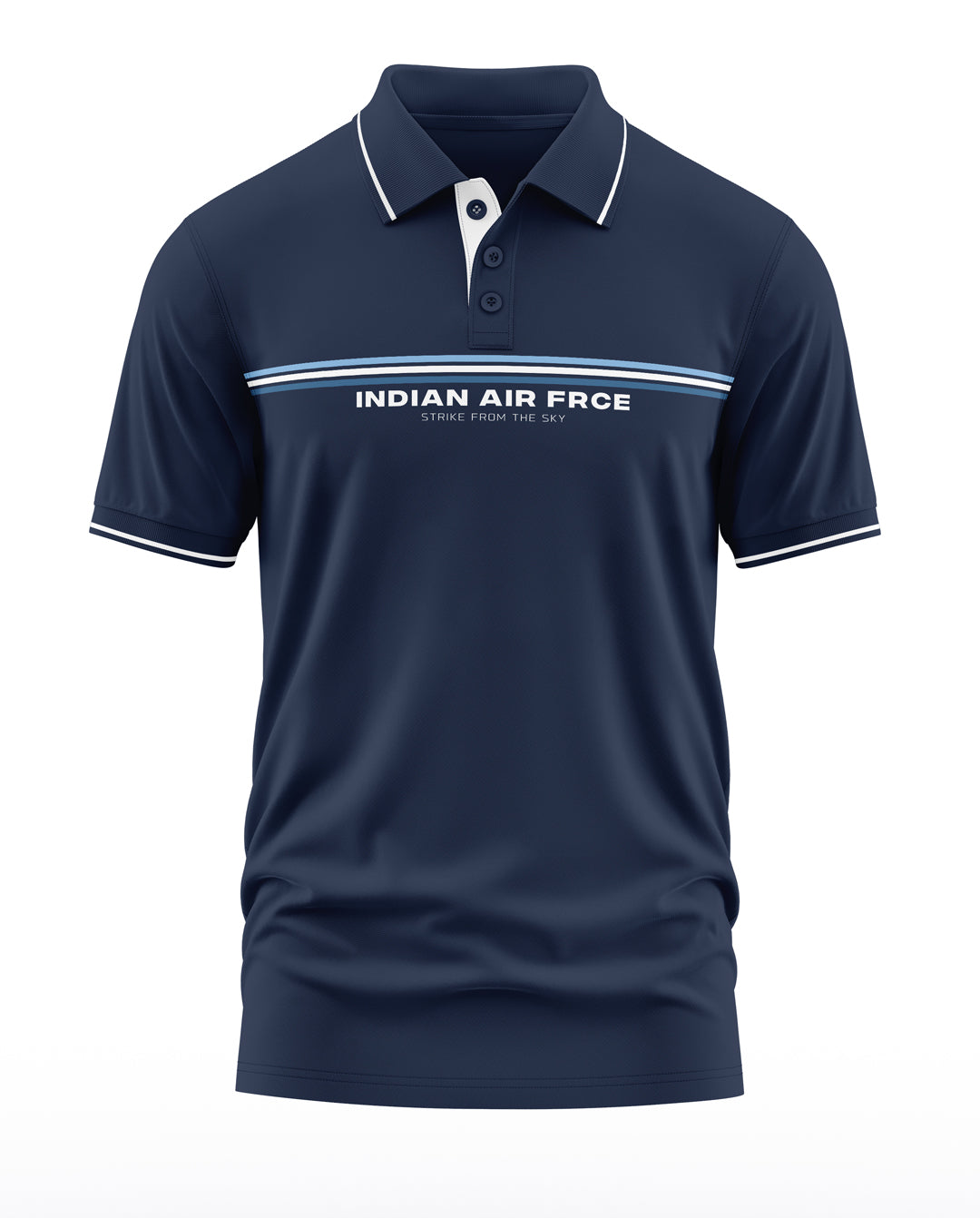 IAF Strike From The Sky Polo Collar T-Shirt