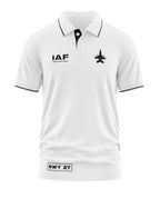 IAF RWY 27 Polo Collar T-Shirt