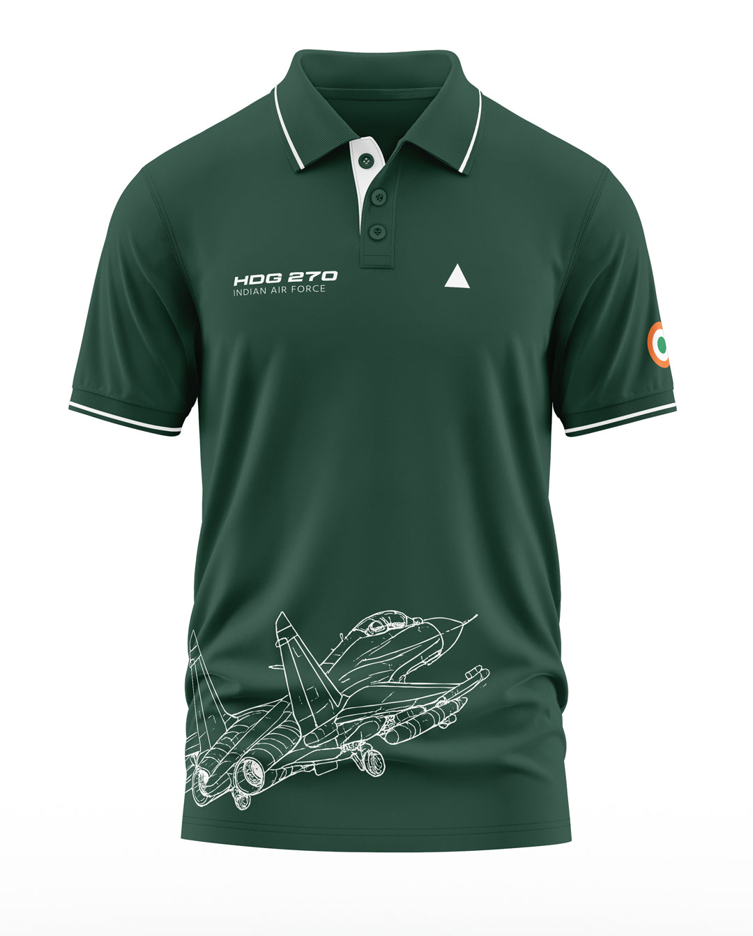 IAF HDG 270 Polo Collar T-Shirt