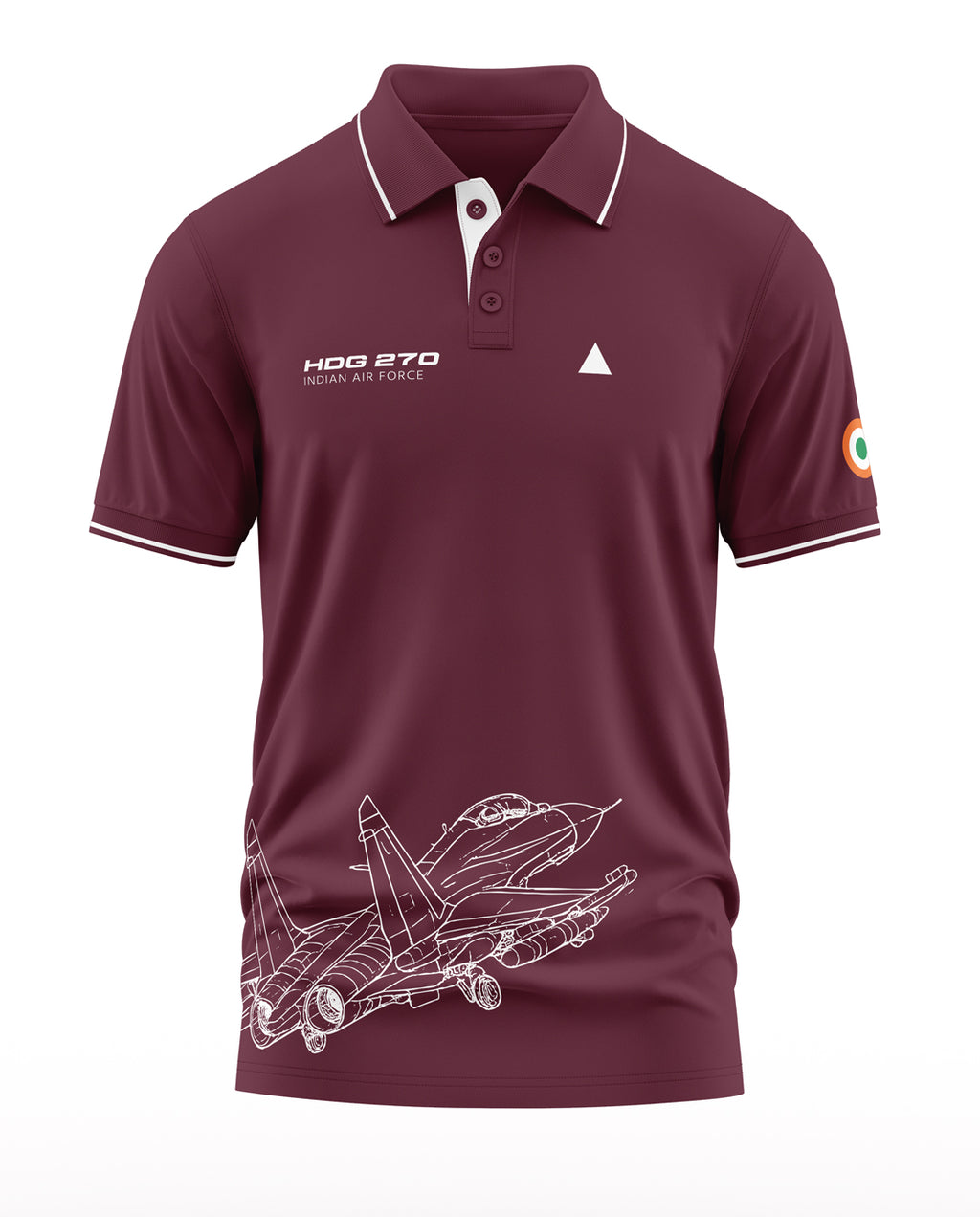IAF HDG 270 Polo Collar T-Shirt