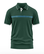 Warrior World Premium Navy Polo Collar T-Shirt