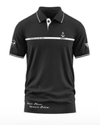 Navy Sentnels Polo Collar T-Shirt