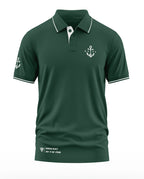 Navy P15B Polo Collar T-Shirt