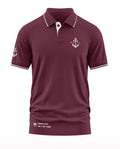 Navy P15B Polo Collar T-Shirt