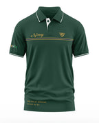 Navy War Has No Warning Polo Collar T-Shirt