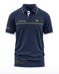 Navy War Has No Warning Polo Collar T-Shirt