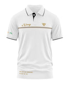 Navy War Has No Warning Polo Collar T-Shirt