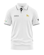 India Lion Polo Collar T-Shirt