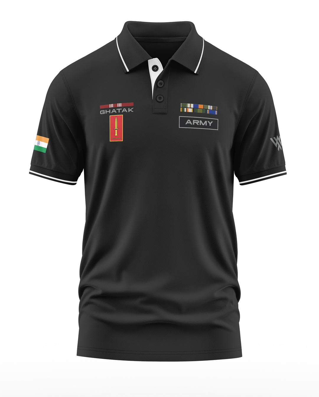 Ghatak Army Polo Collar T-Shirt